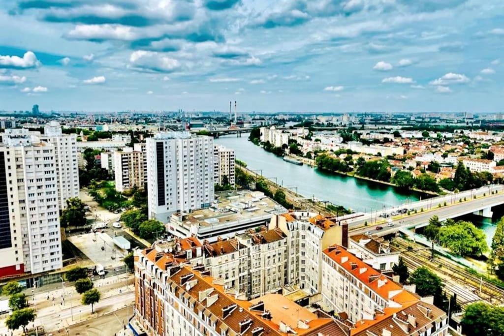 Апартаменти Ciel De Paris : Vue Tour Eiffel Шуазі-ле-Руа Екстер'єр фото